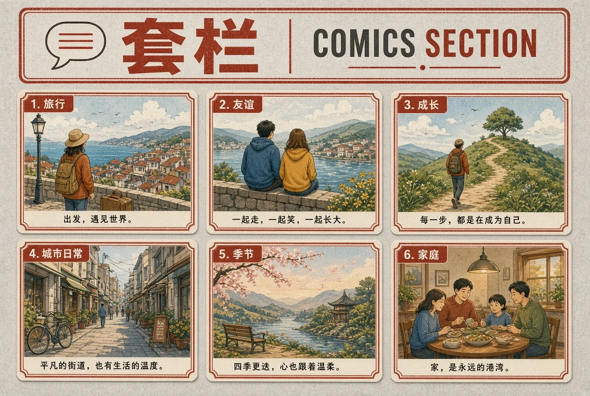 套栏题材策划
